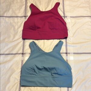 Lululemon Athletica Magenta and Light Blue Activewear